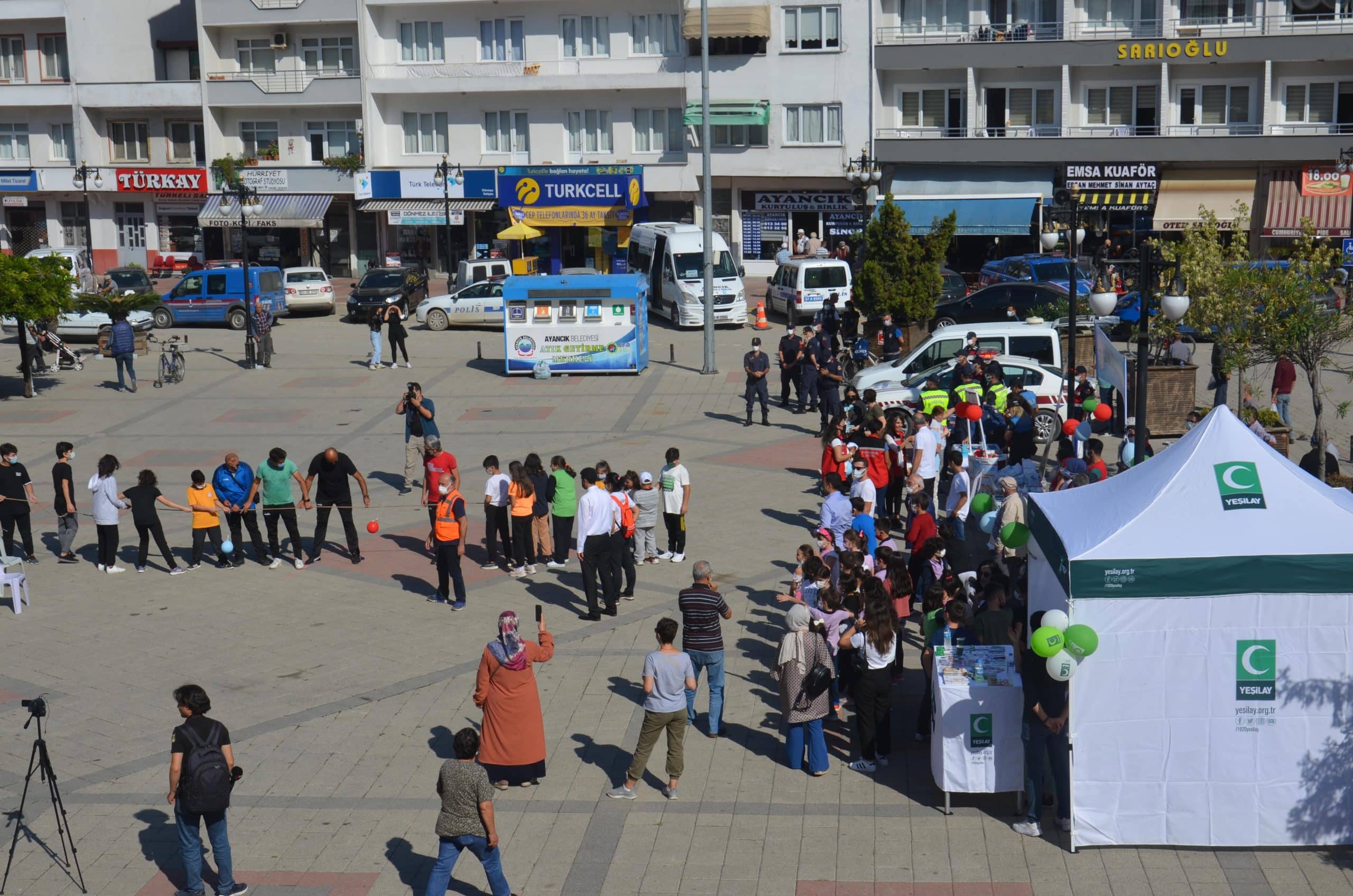 Ayancık'ta Geleneksel sokak oyunları etkinliği