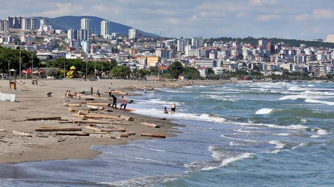 Topruklar Samsun sahiline vurdu!