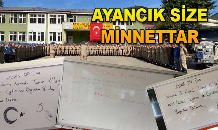 Mehmetçiklerimiz Giderken Not Bıraktılar