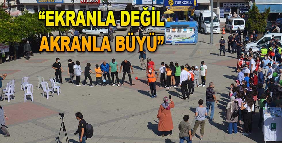 Ayancık’ta Geleneksel sokak oyunları etkinliği