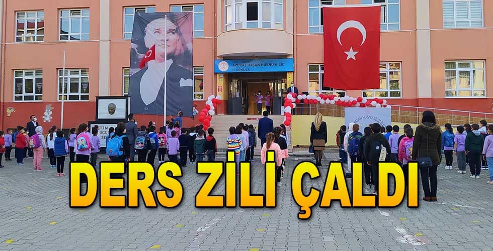 Ayancık’ta ders zili çaldı