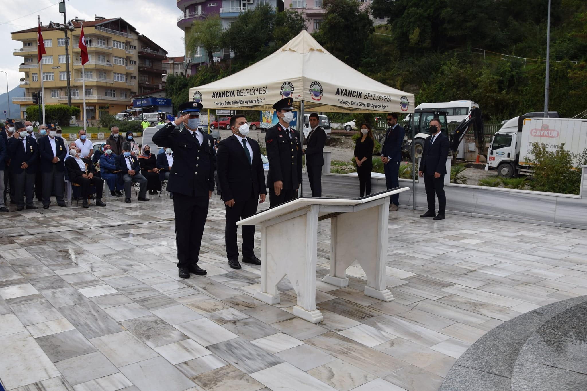 Ayancık'ta 19 Eylül Gaziler Günü Kutlandı