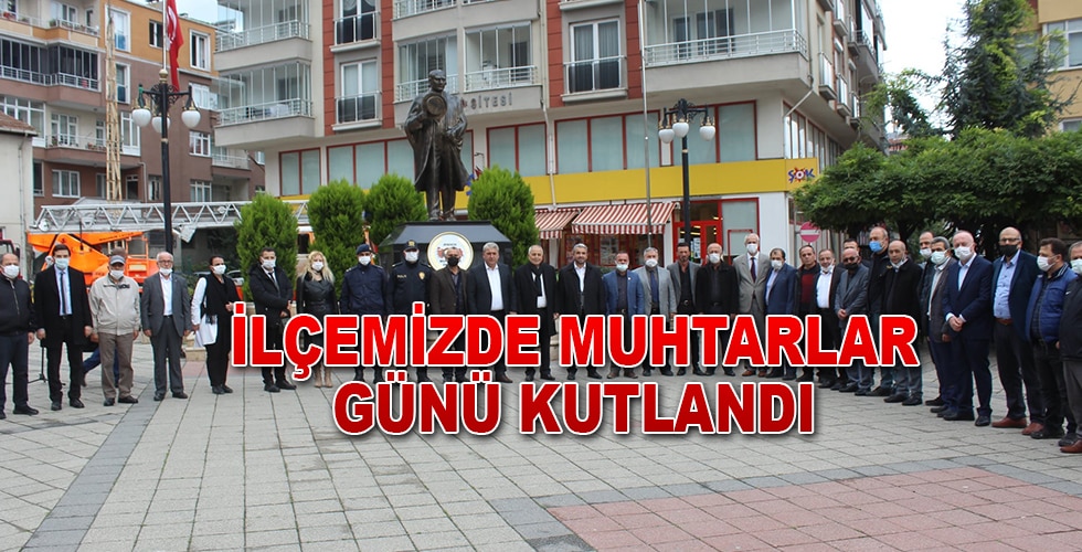 Ayancık’ta muhtarlar günü kutlandı