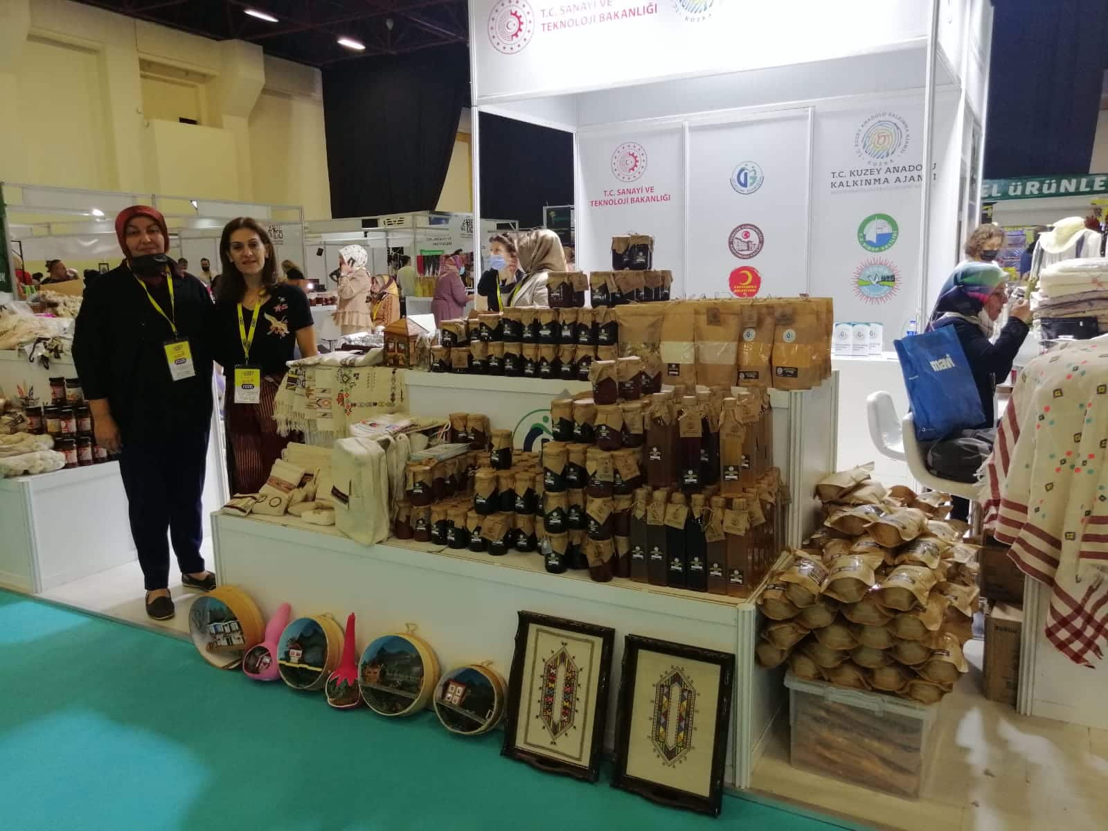 Ayancık Kadın Kooperatifi Antalya'da