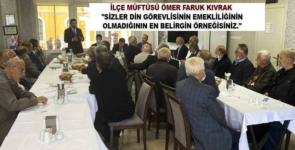 Ayancık Müftülüğü “Vefa Programı” düzenledi