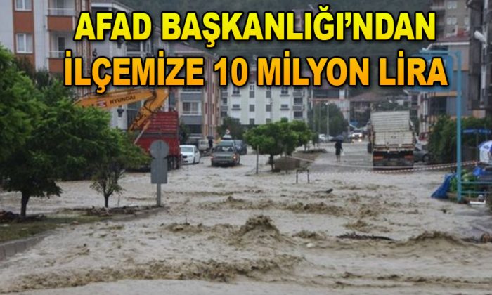 AYANCIK BELEDİYESİ’NE 10 MİLYON LİRA ÖDENEK