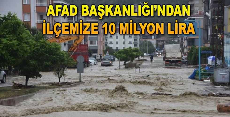 AYANCIK BELEDİYESİ’NE 10 MİLYON LİRA ÖDENEK