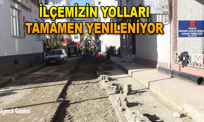 İlçemizin Yolları Tamamen Yenileniyor