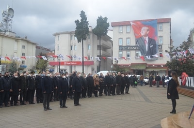 İlçemizde 10 Kasım Atatürk’ü Anma Töreni Düzenlendi
