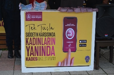 Ayancık'ta KADES standı Kuruldu