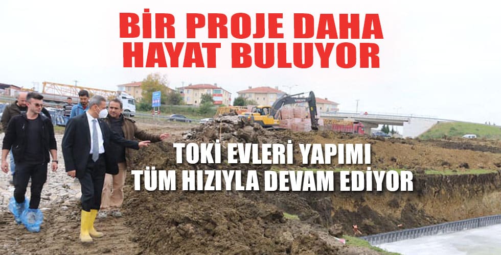 TOKİ Sinop’ta 317 yeni konut inşa etmeye başladı