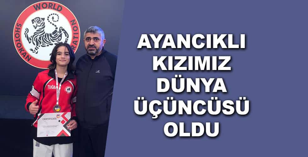 Ayancıklı Tuğba Çelikkaya Dünya 3.’cüsü Oldu