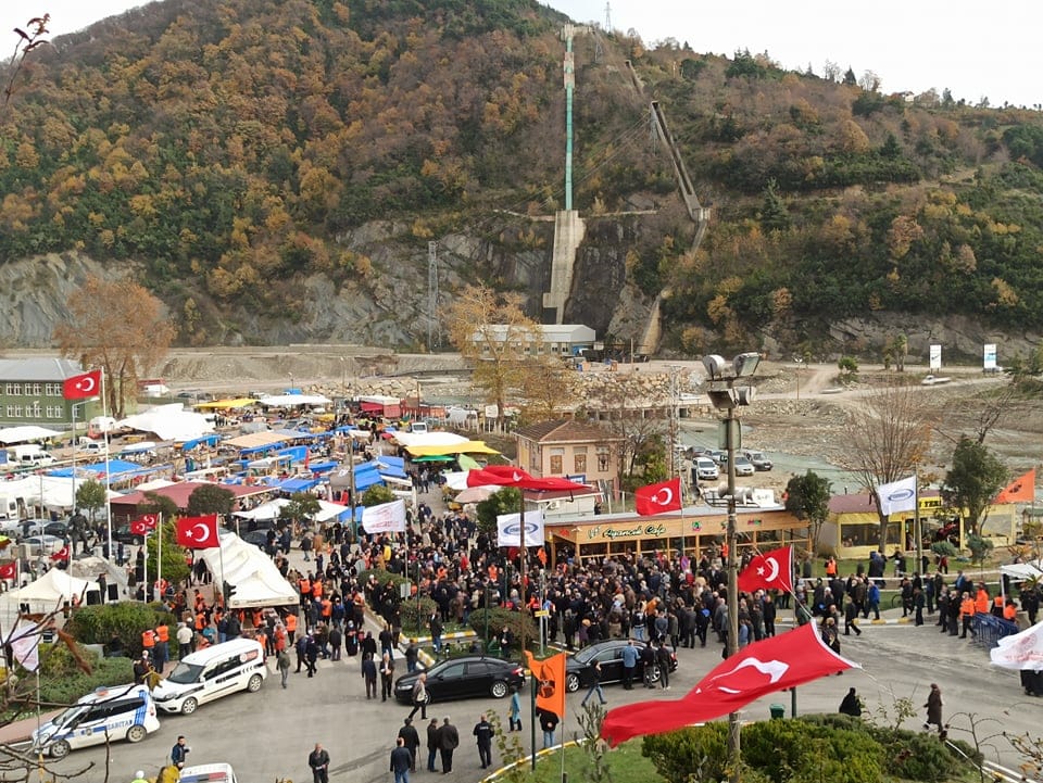 Ayancık Terminal Köprüsü'nün açılışı yapıldı