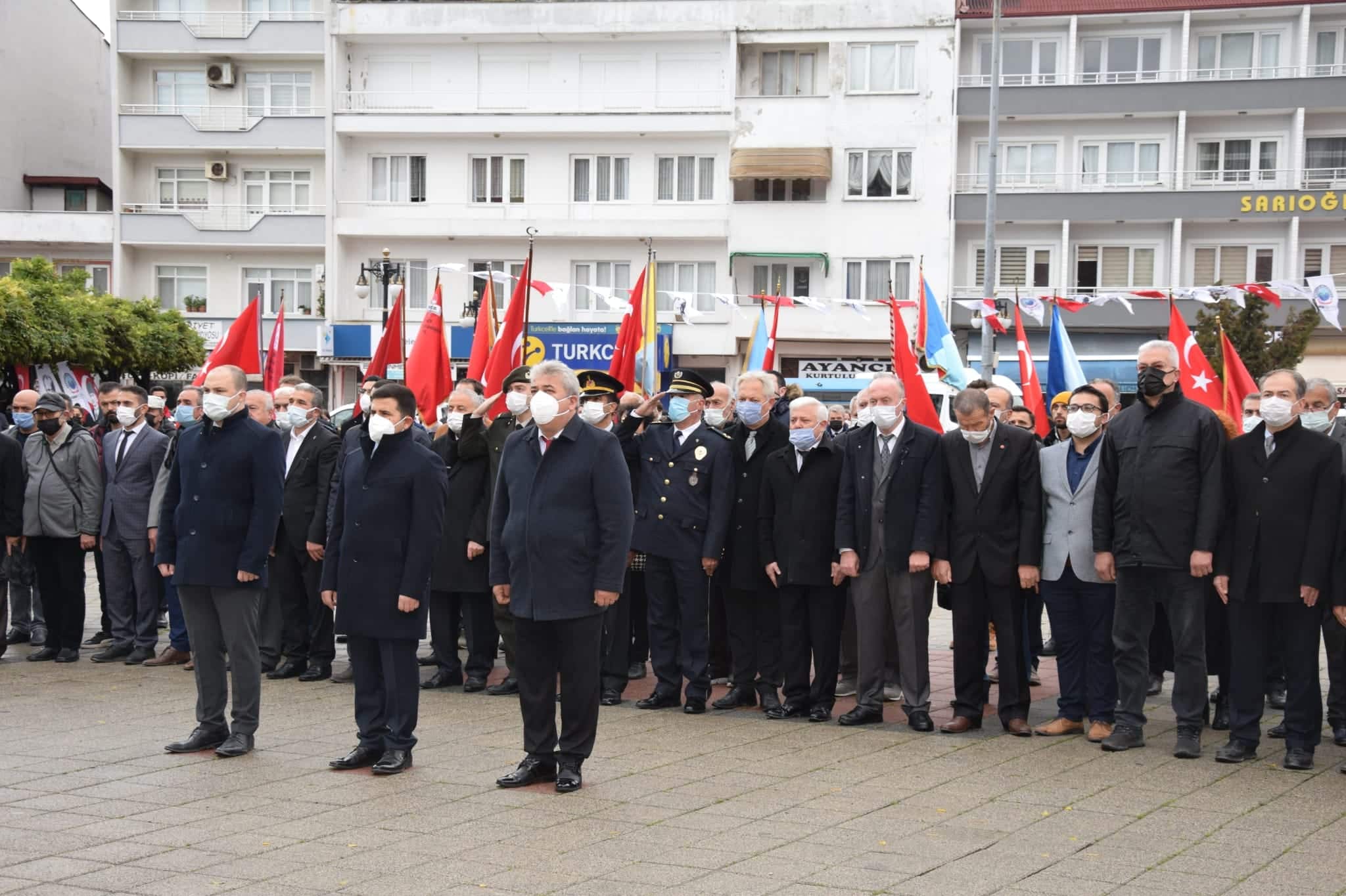 İlçemizde 10 Kasım Atatürk’ü Anma Töreni Düzenlendi