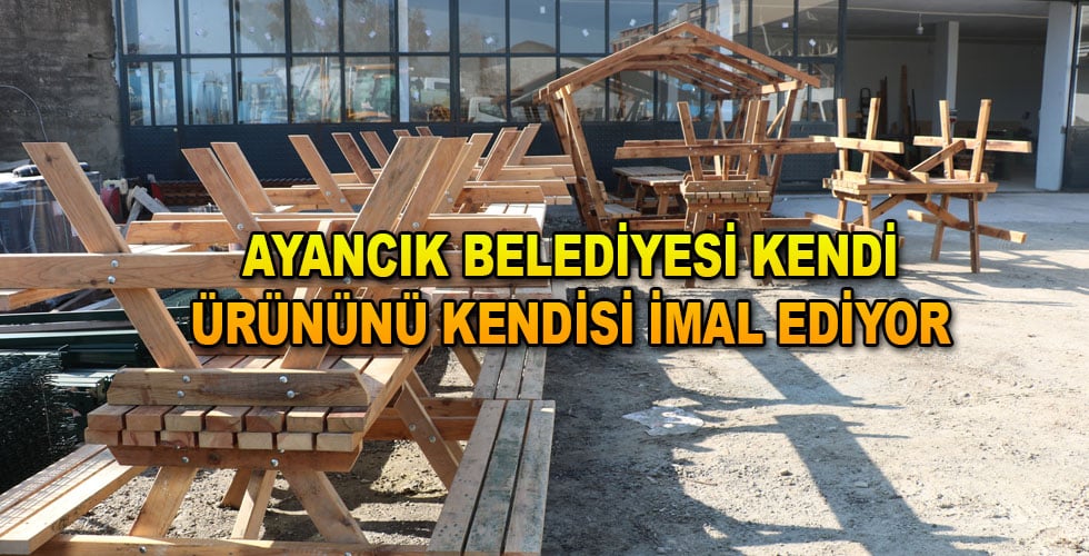 Ayancık Belediyesi Kendi Ürününü Kendisi İmal Ediyor