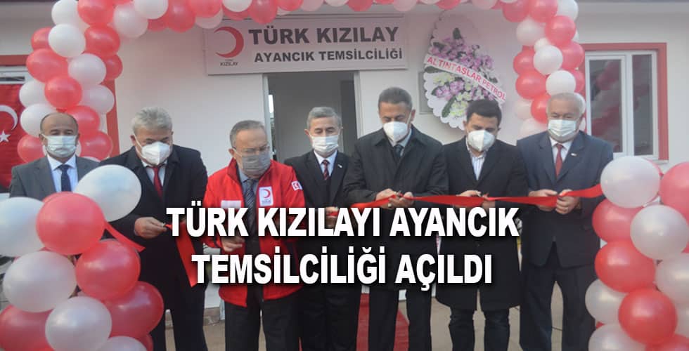 Türk Kızılayı Ayancık Temsilciliği Açıldı
