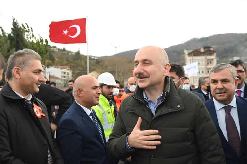 Ayancık Terminal Köprüsü'nün açılışı yapıldı