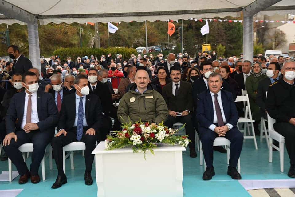 Ayancık Terminal Köprüsü'nün açılışı yapıldı