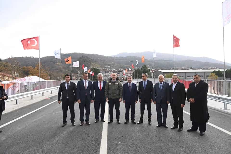 Ayancık Terminal Köprüsü'nün açılışı yapıldı