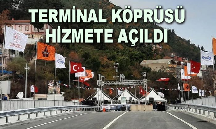 Ayancık Terminal Köprüsü’nün açılışı yapıldı