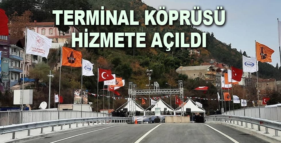 Ayancık Terminal Köprüsü’nün açılışı yapıldı