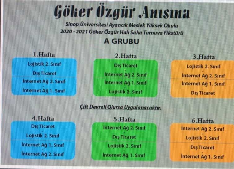 Göker Özgür Turnuvası Başlıyor