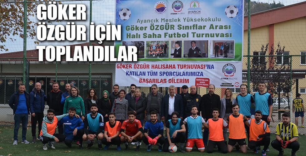 Göker ÖZGÜR İçin Toplandılar