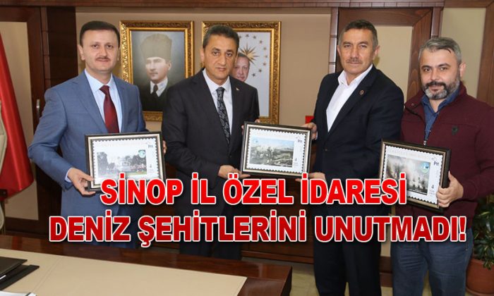 SİNOP İL ÖZEL İDARESİ DENİZ ŞEHİTLERİNİ UNUTMADI!