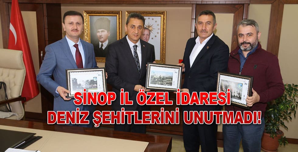 SİNOP İL ÖZEL İDARESİ DENİZ ŞEHİTLERİNİ UNUTMADI!