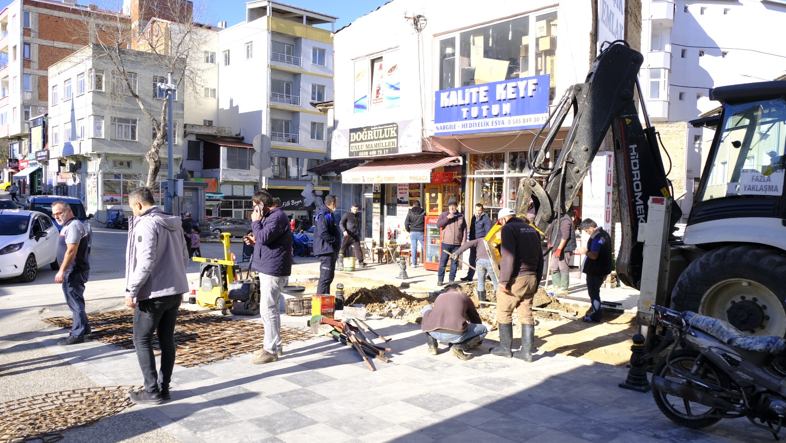 Sakarya Caddesi Yenileniyor