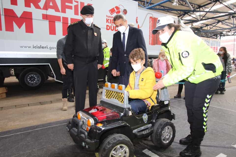 “Mobil Trafik Eğitim Tırı" Sinop'ta