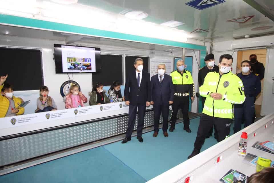 “Mobil Trafik Eğitim Tırı" Sinop'ta