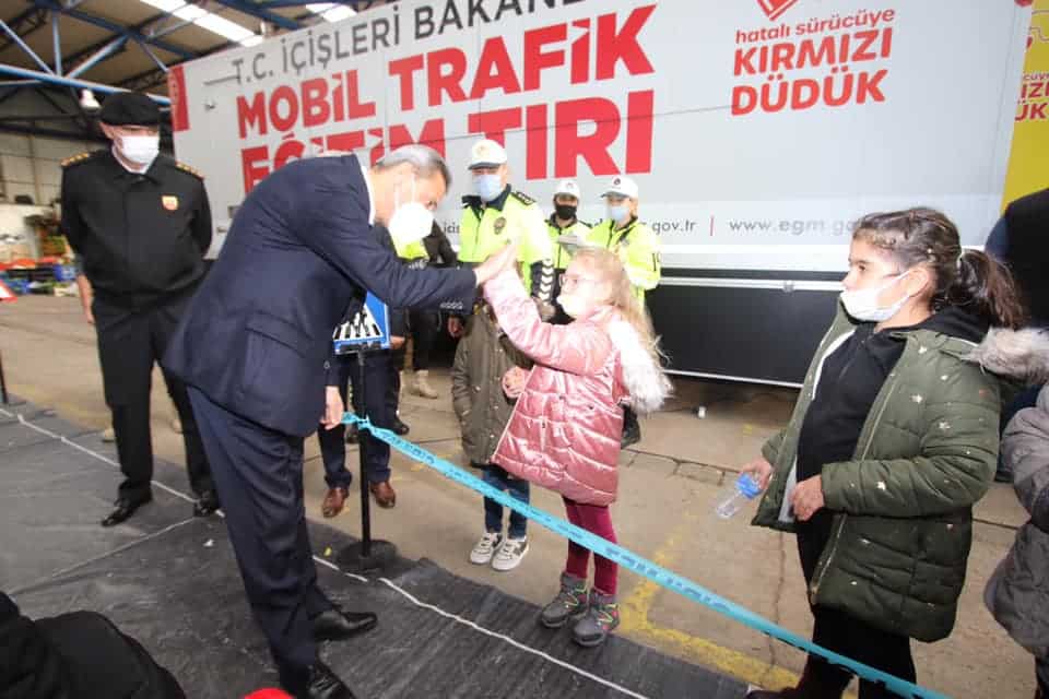 “Mobil Trafik Eğitim Tırı" Sinop'ta
