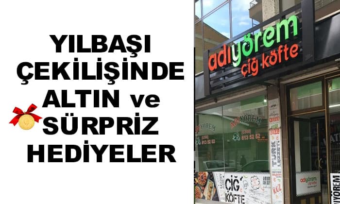 Ayancık Adıyörem Çiğköfte’de Yılbaşı Çekilişi