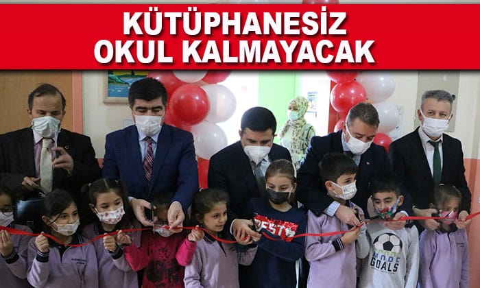 Ayancık’ta “Kütüphanesiz Okul Kalmayacak”