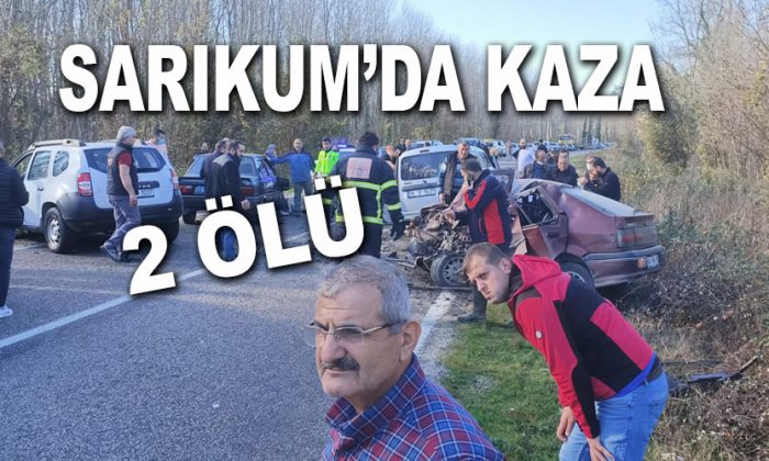 Ayancık Yolunda Kaza 2 Ölü
