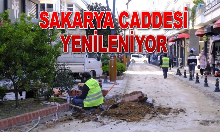 Sakarya Caddesi Yenileniyor