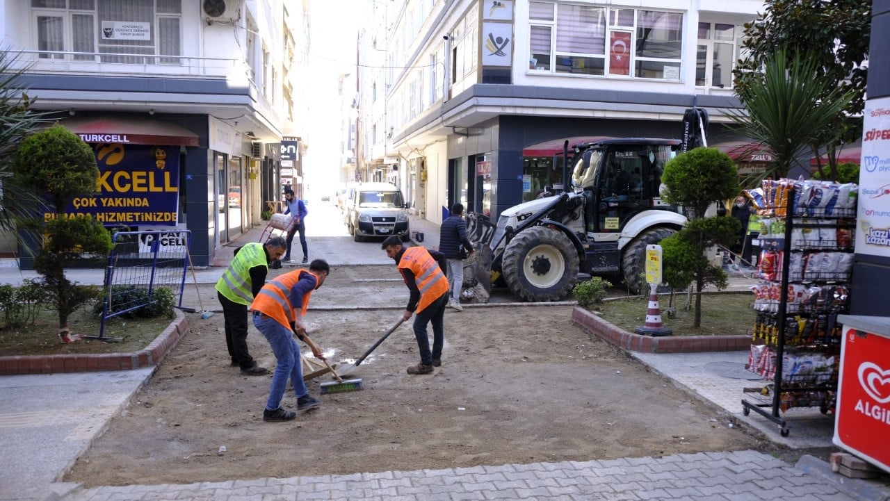 Sakarya Caddesi Yenileniyor