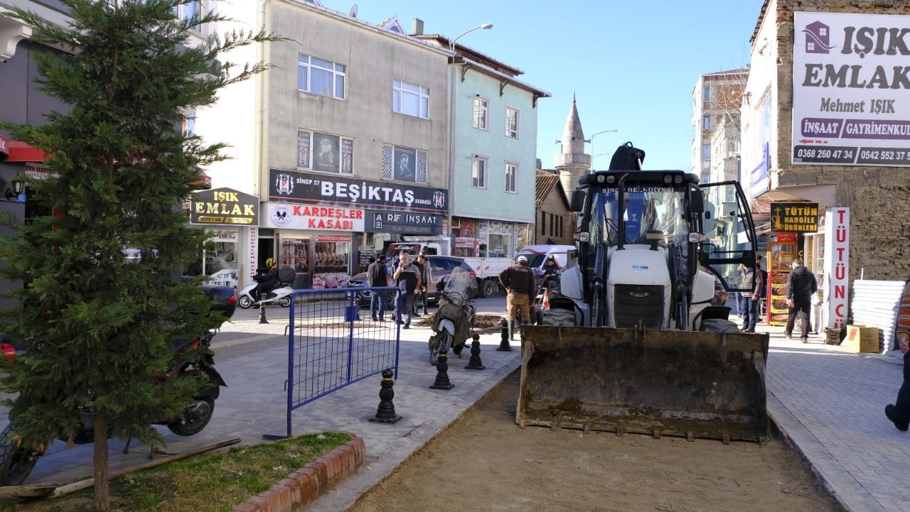 Sakarya Caddesi Yenileniyor