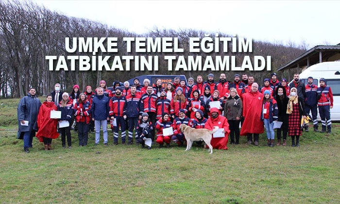 UMKE TEMEL EĞİTİM TATBİKATI GERÇEKLEŞTİRİLDİ