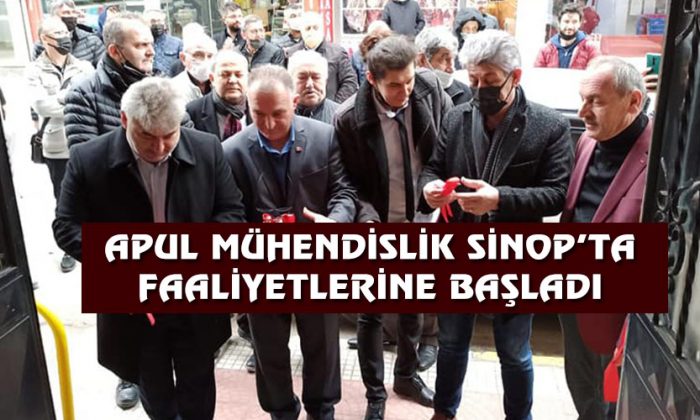 Apul Mühendislik Sinop’ta Faaliyetlerine Başladı
