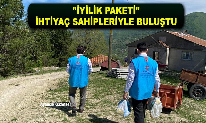 “İyilik Paketi” Sahiplerine Ulaştırılıyor