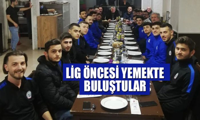 Lig Öncesi Yemekte Buluştular