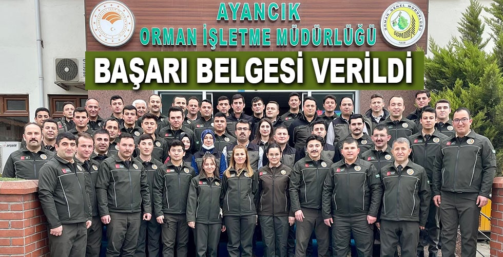 KAYMAKAM PENDİKTEN İŞLETME PERSONELİNE BAŞARI BELGESİ