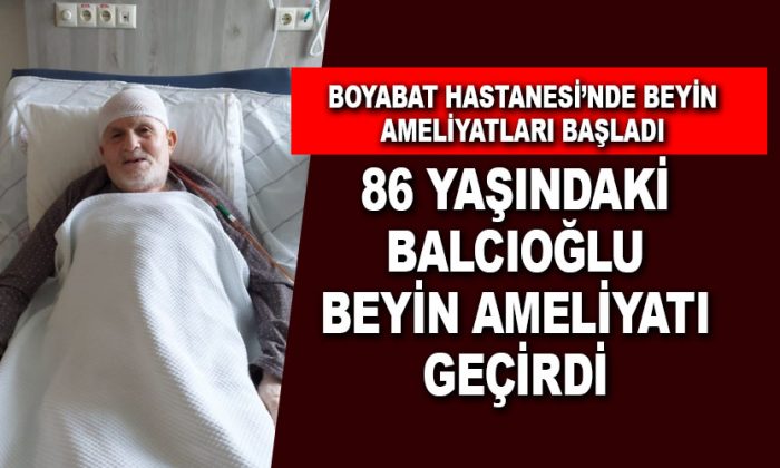 86 Yaşındaki Balcıoğlu Beyin Ameliyatı Geçirdi