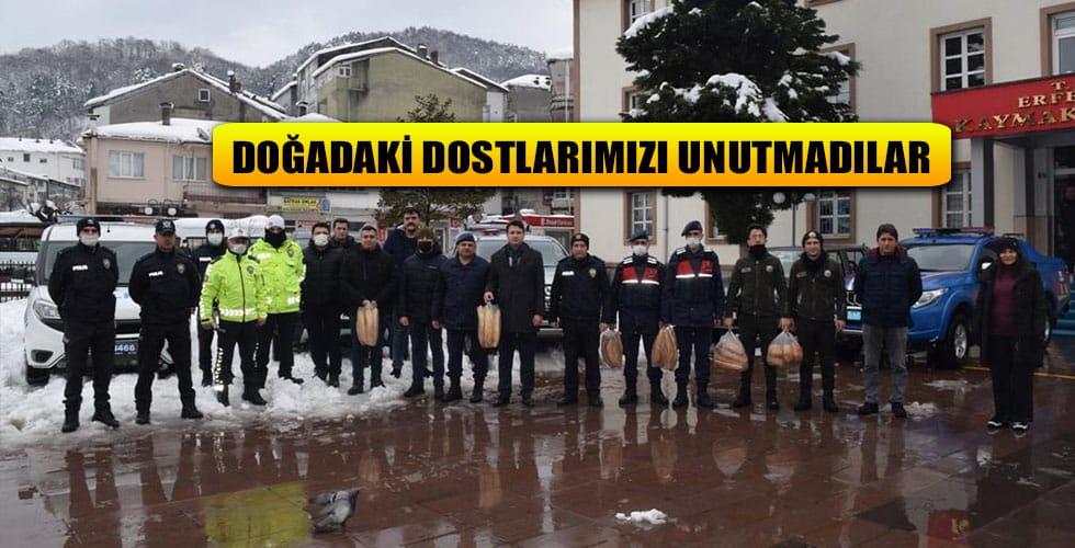 DOĞADAKİ DOSTLARIMIZ UNUTULMUYOR