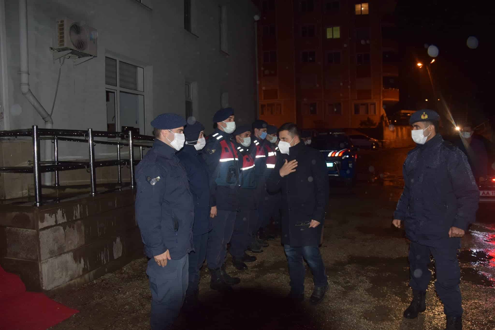 Ayancık Kaymakamı Pendik'ten Yılbaşı Denetimi