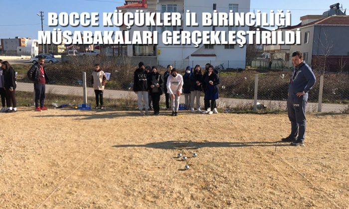 OKUL SPORLARI BOCCE KÜÇÜKLER İL BİRİNCİLİĞİ MÜSABAKALARI SİNOP’TA GERÇEKLEŞTİRİLDİ