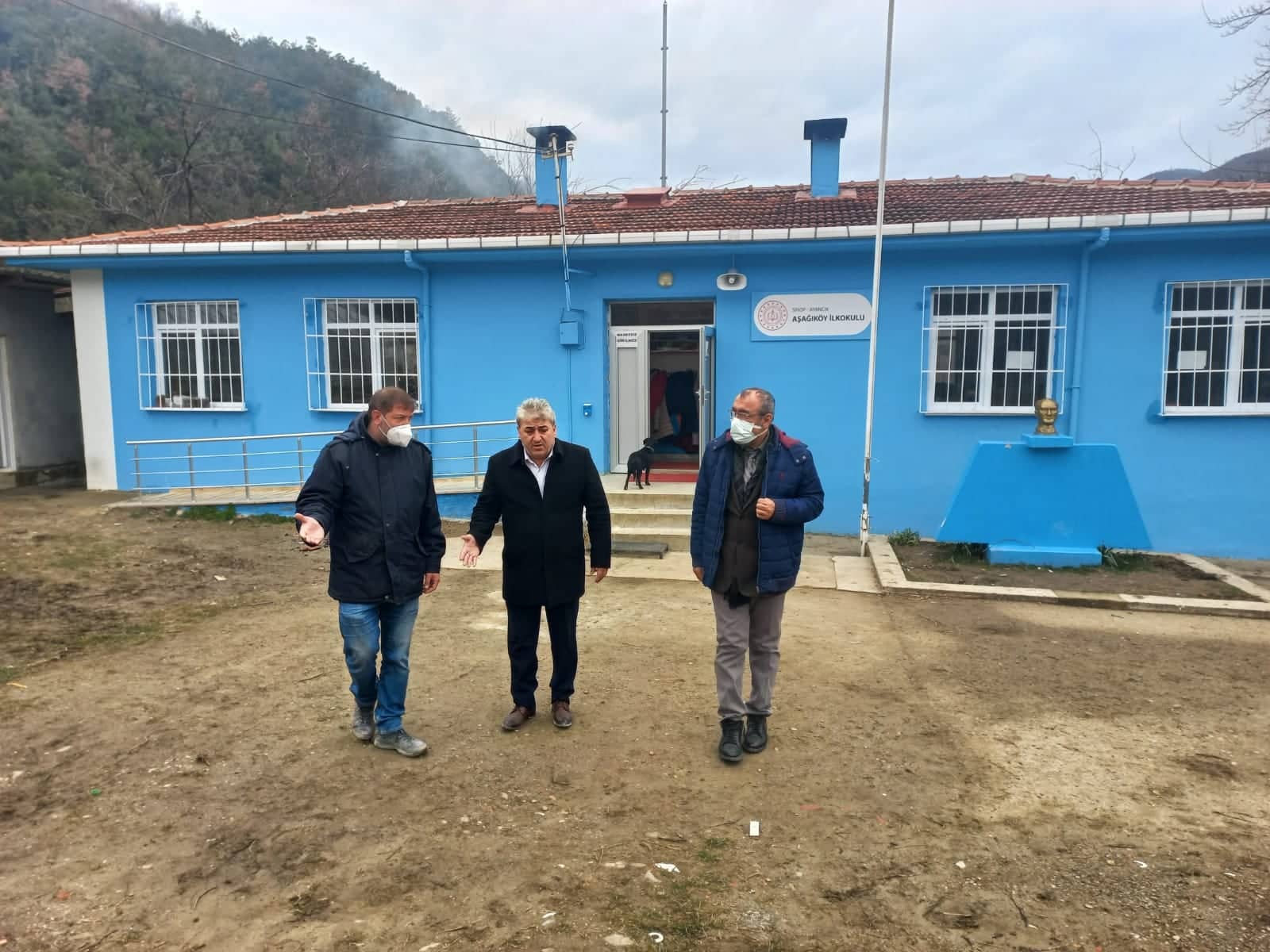 Başkan Kaya'dan Aşağıköy İlkokulu'na Ziyaret