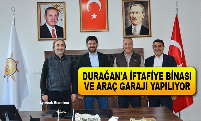 DURAĞAN’A İFTAFİYE BİNASI VE ARAÇ GARAJI YAPILIYOR